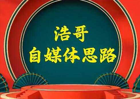 浩哥《自媒体思路》故事类中视频，快速变现的中视频玩法-清华无忧课程网