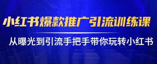 小红书怎么推广，小红书爆款推广引流训练课12.0，手把手带你玩转小红书-清华无忧课程网