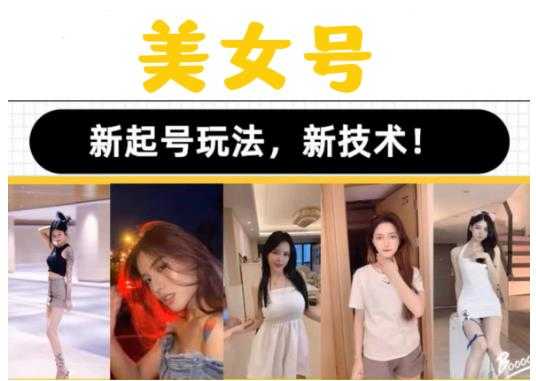 图片[1]-2023抖音快手短视频美女号课程制作玩法教程，美女号搬运新起号玩法，新技术（素材+教程）-清华无忧课程网