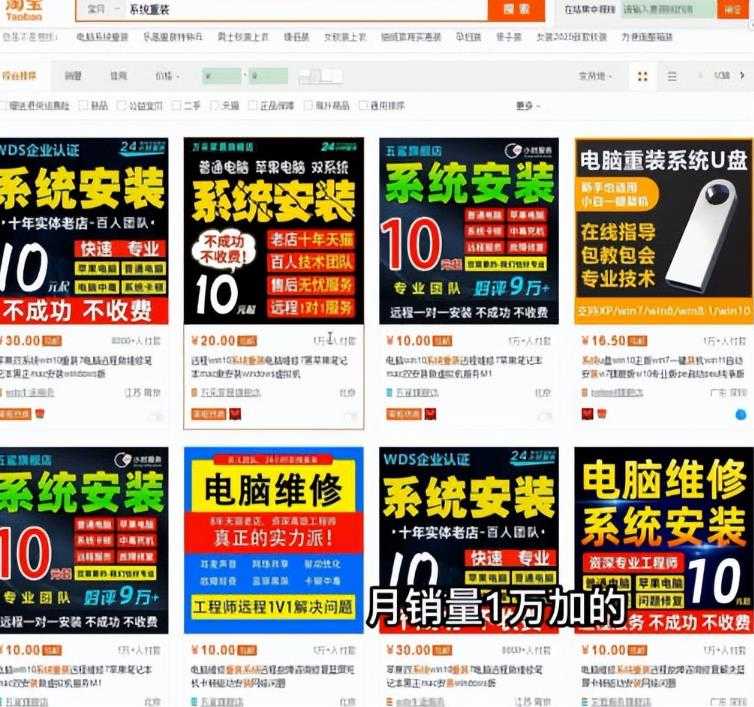 图片[2]-电脑系统重装U盘制作，年赚30W的长期项目【详细教程】-清华无忧课程网