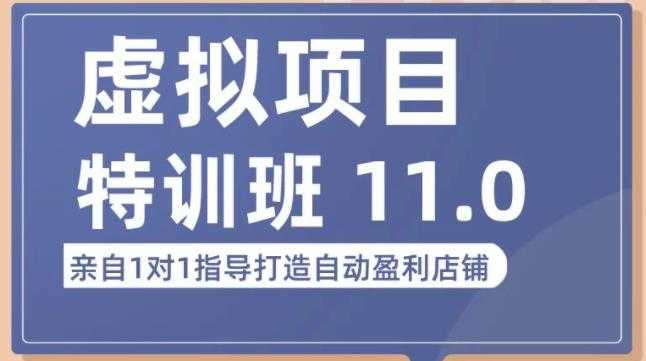 图片[1]-陆明明·虚拟项目特训班（10.0+11.0），0成本获取虚拟素材，0基础打造自动盈利店铺-清华无忧课程网
