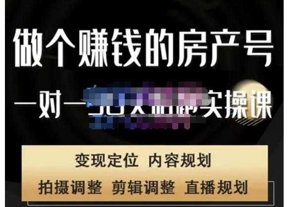 刘广标·同城房产号线上陪跑课，拍摄、剪辑、写文案、直播，做一个具有潜力价值的房产号-清华无忧课程网
