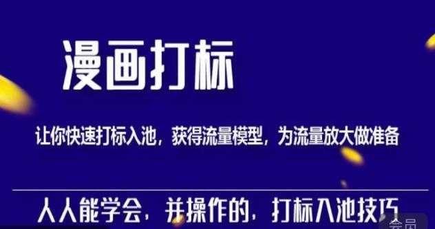 秋秋漫画打标，产品打标入池，建立流量模型，为快速放大流量做准备-清华无忧课程网