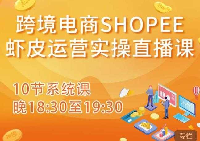 图片[1]-跨境电商Shopee虾皮运营实操直播课，从零开始学，入门到精通（10节系统课）-清华无忧课程网